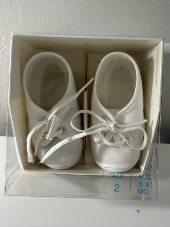 Nursery Rhyme Other - New in Box Nursery Rhyme White lace up christening baptism infant shoes size 2